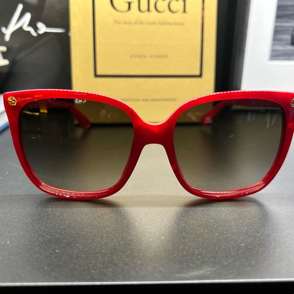 Gucci Accessories - Red GUCCI Sunglasses